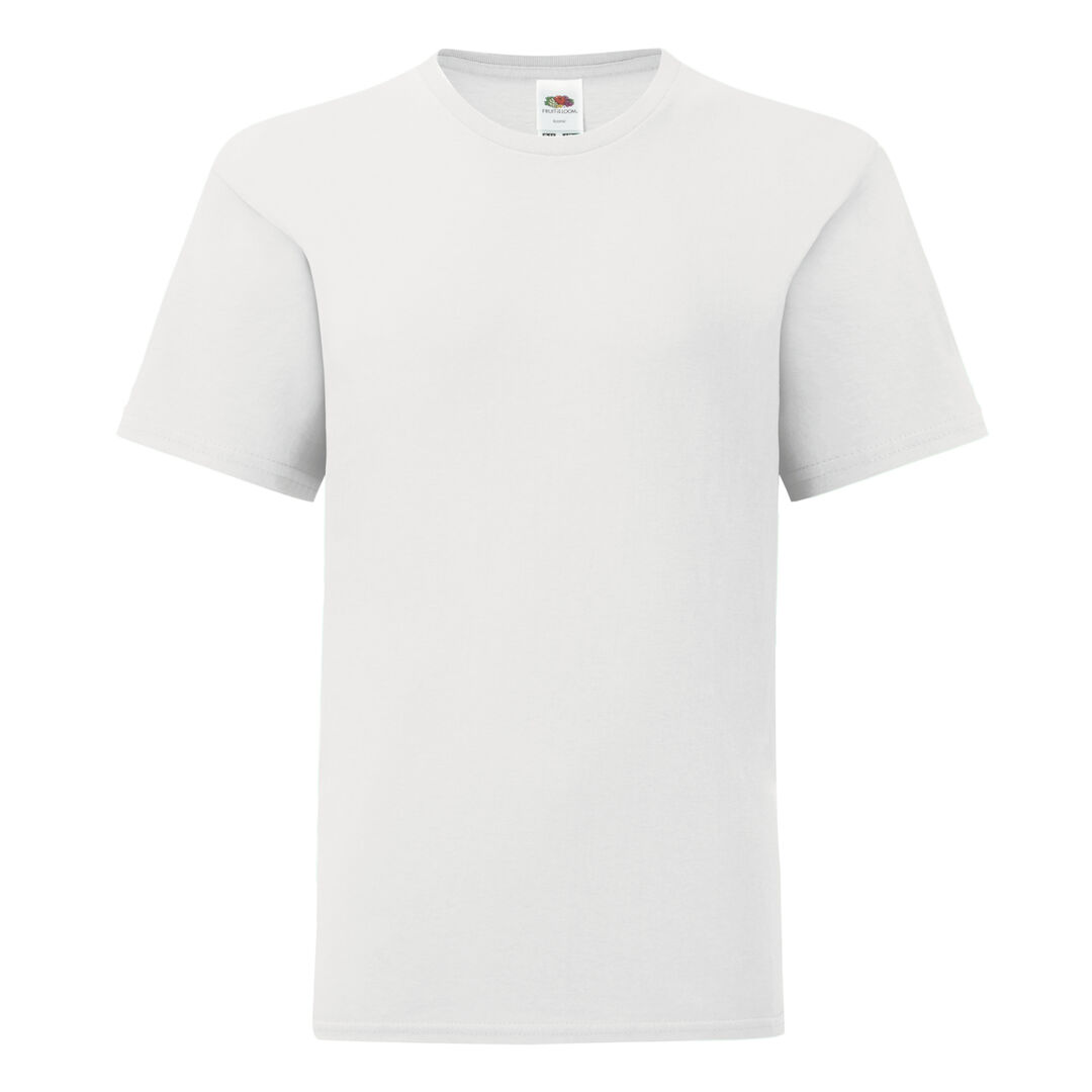 White Classic Cotton T-Shirt - Kirby Muxloe