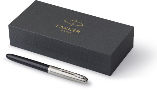 Parker 51 Stainless Steel Fountain Pen - Sheering - Nottingham