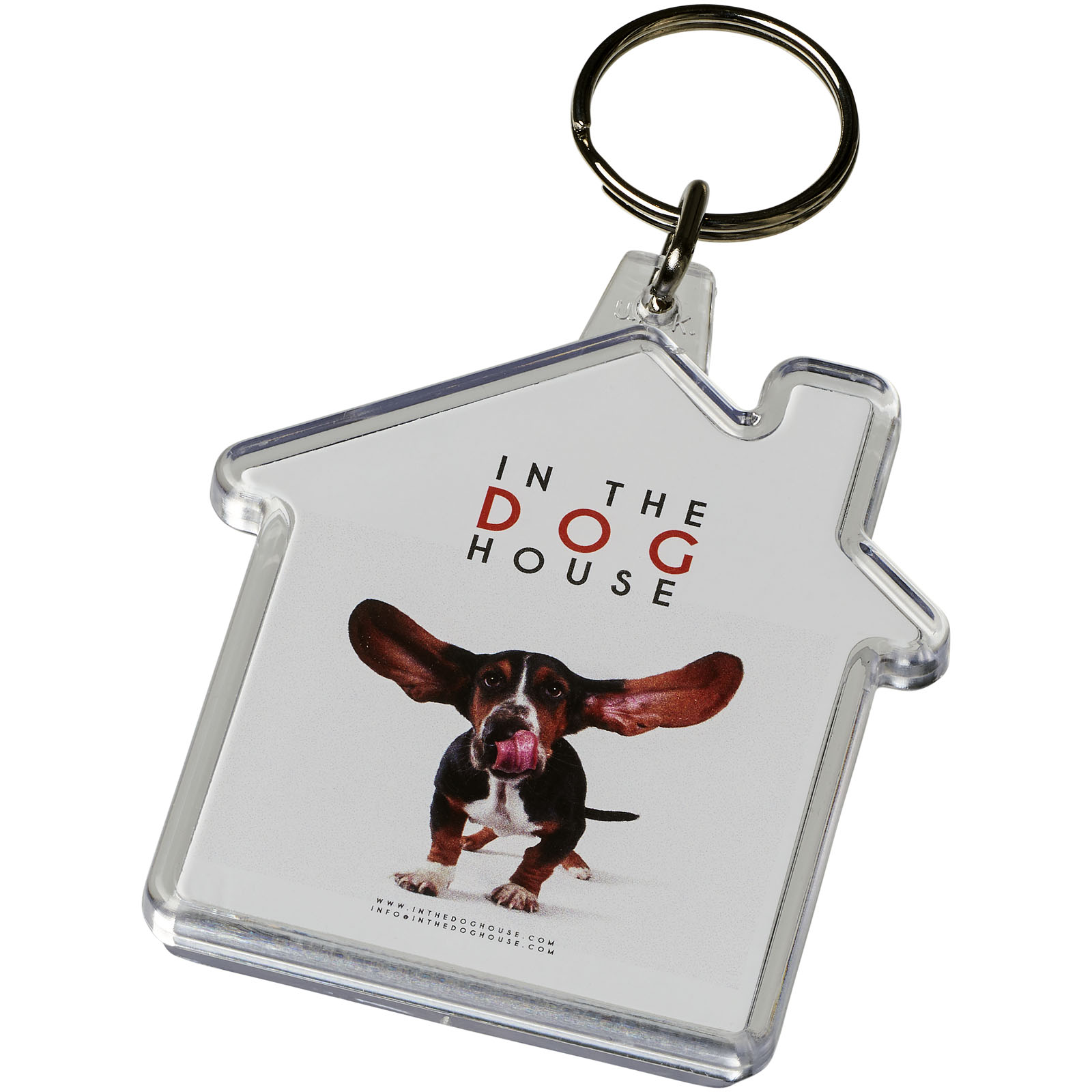 Clear House Keyring - Hambledon - Didcot