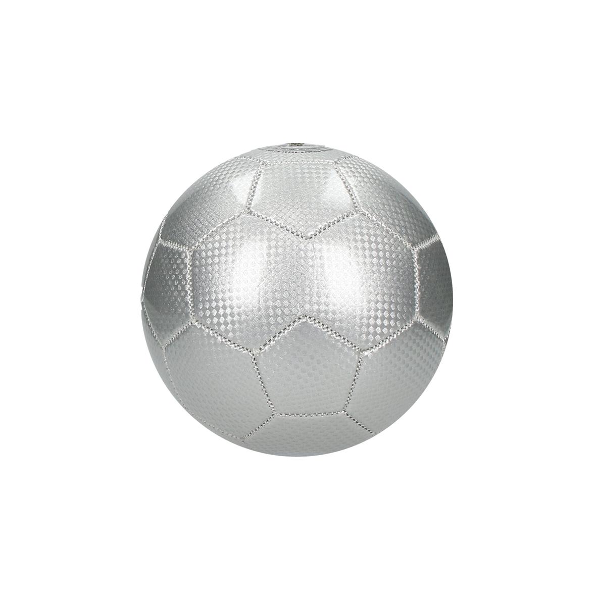 Silver Size 2 Machine-Sewn Football - Hever