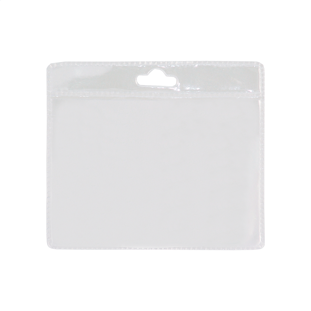 Vimmol transparent plastic badge holder for lanyards with your logo printed with logo