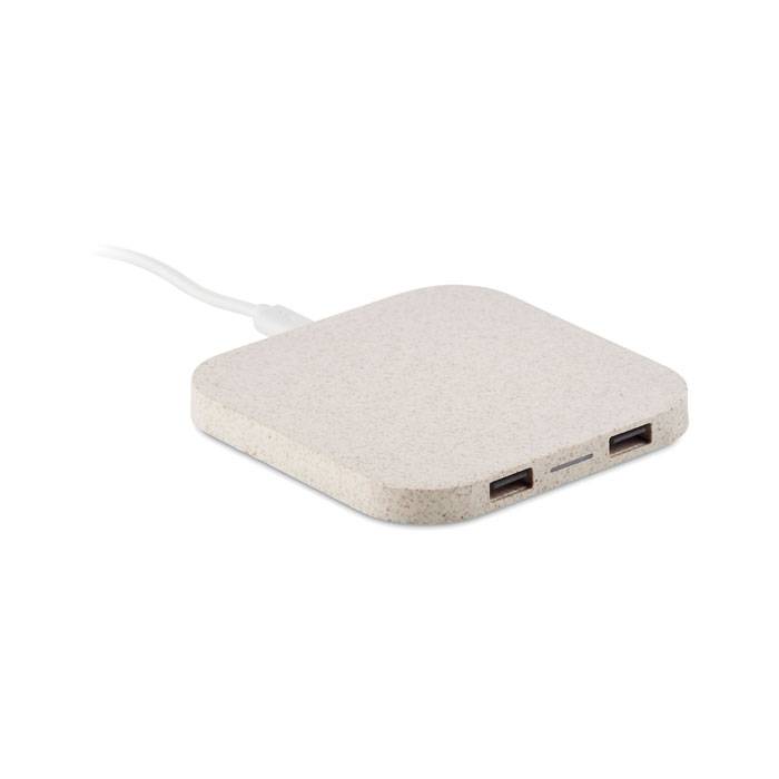 A wireless charging pad equipped with USB ports - Southam