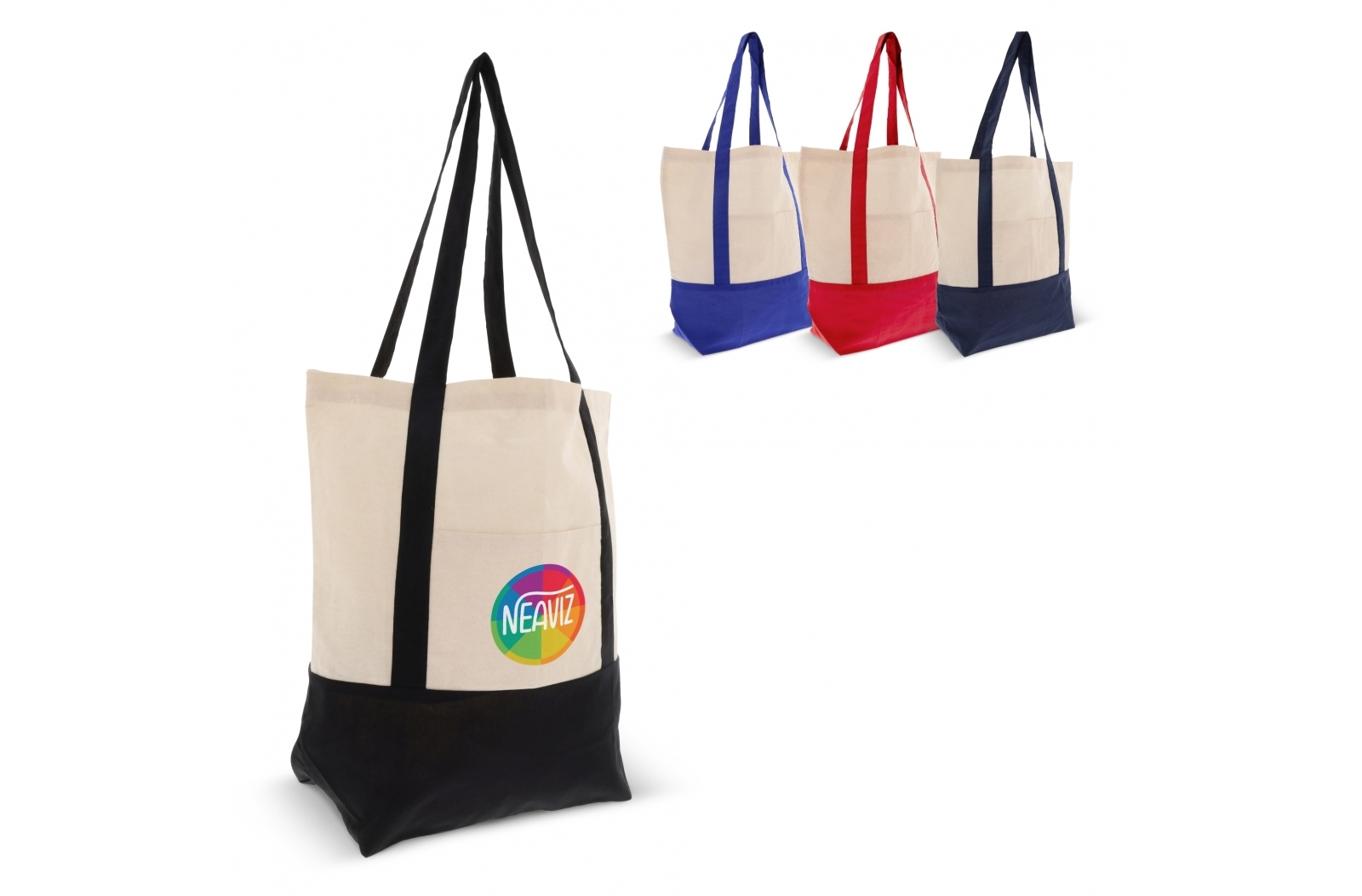 Cotton Grocery Tote Bag - West Bay