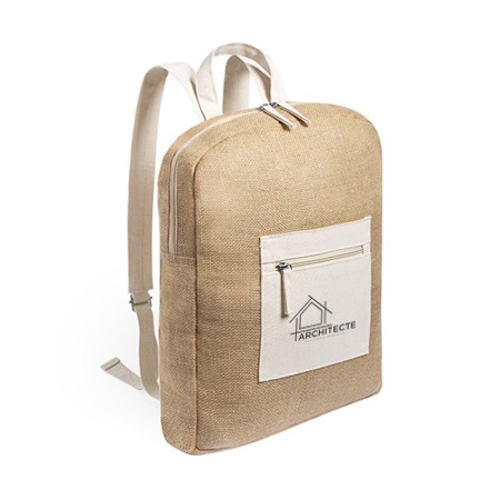 Castle Combe Jute Backpack - Castle Donington