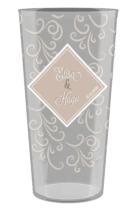 Personalized wedding goblet - | Zaprinta Personalized wedding goblet - | Zaprinta