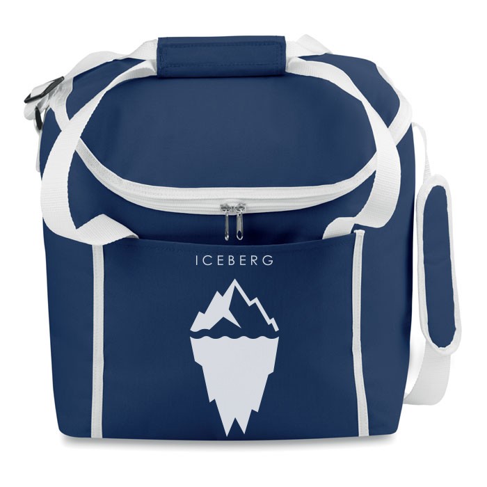 600D Polyester Insulated Cooler Bag with Side Pocket - Elham