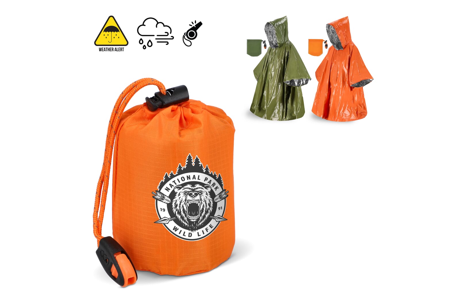 Forest Shield Thermal Poncho - King's Lynn