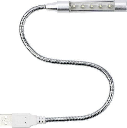 Aluminium LED Computer Light with Flexible USB Plug - Ainsworth