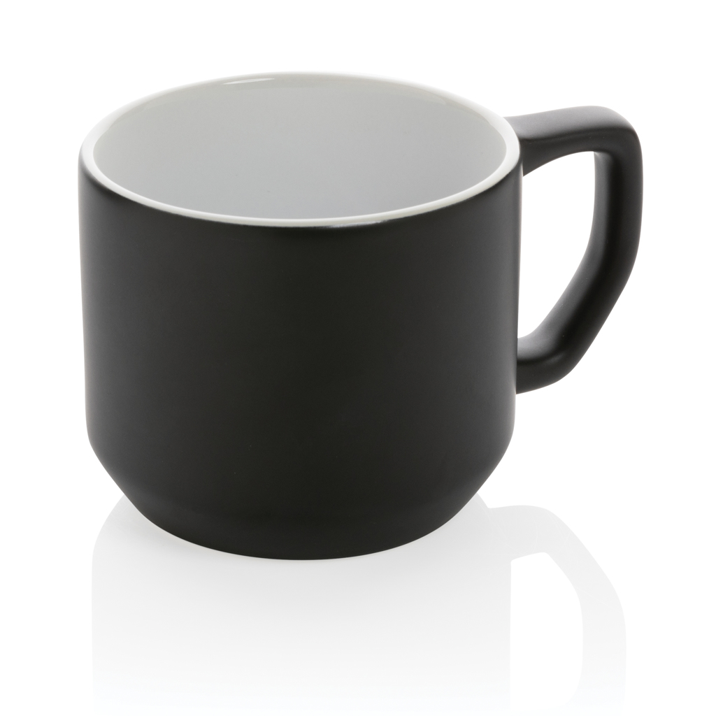 Modern ceramic mug 350ml - Horrabridge
