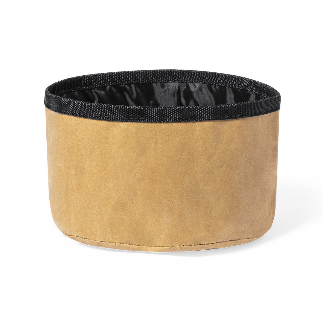 Pet Bowl made of Foldable Recycled Paper and RPET Polyester - Bromley