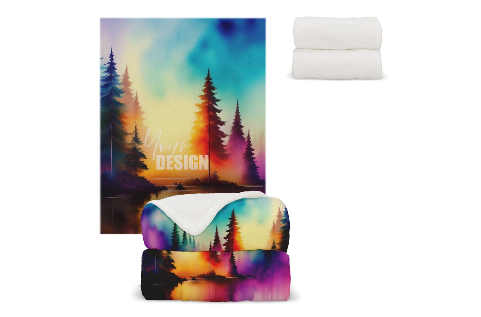 Ultra-Soft Customizable Fleece Blanket - Broadstairs