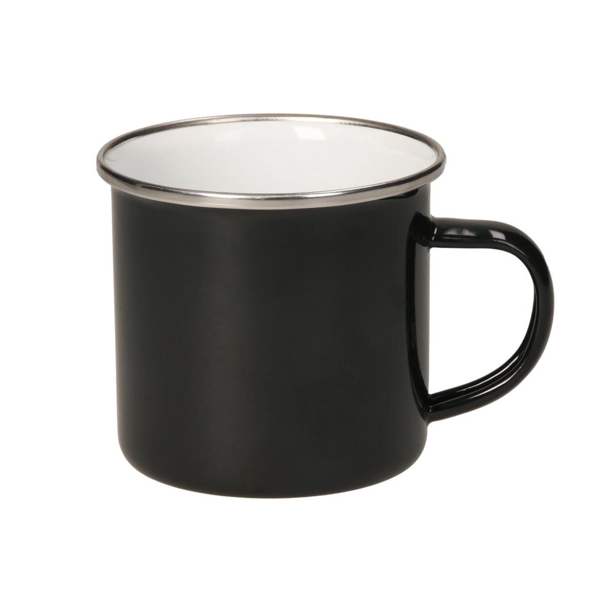 Retro Enamel Steel Coffee Cup - Little Shelford - Hartley Wintney