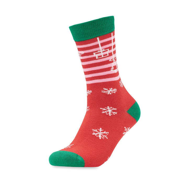 Seasonal Cotton Blend Socks in Giftbox Size L - Achurch
