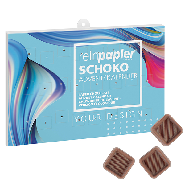 ChocoDelight Advent Calendar - Clifford printed with logo