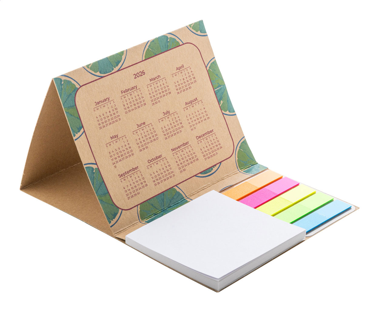 Eco Sticky Date Calendar - Ibsley