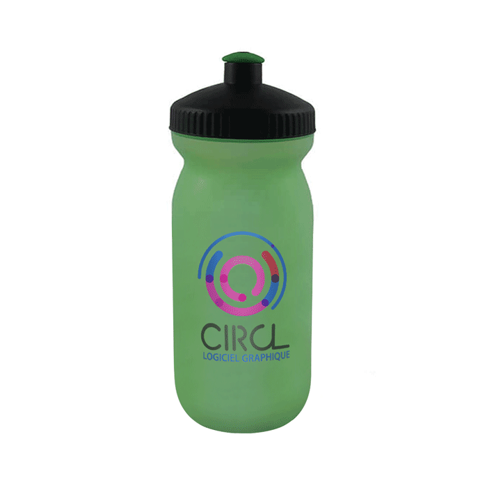 Personalized 600 ml ecological sugar bottle - Thorgan