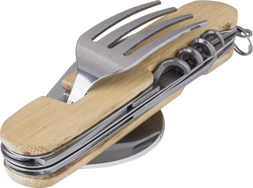 Ainsley Bamboo Multi-purpose Cutlery Set - Llangollen