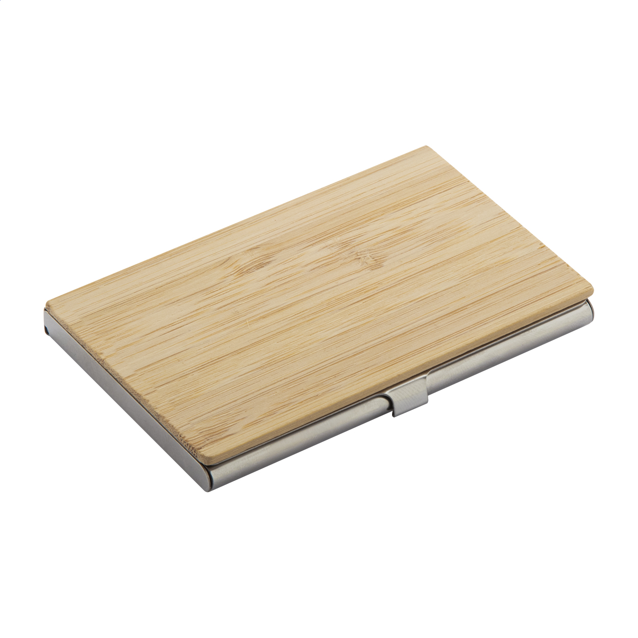 Bamboo Elegance Card Holder - Mold printed with logo