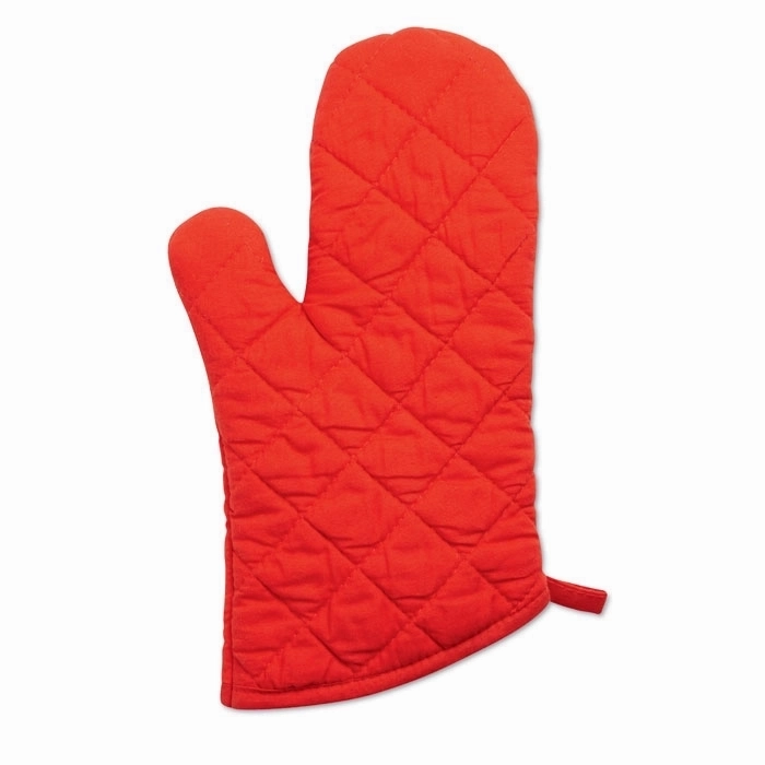 Cotton Kitchen Oven Glove with Rubber Side - Amersham