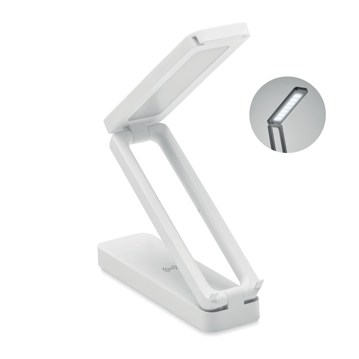 Eyam Foldable LED Desk Lamp with Wireless Charger - Lydd