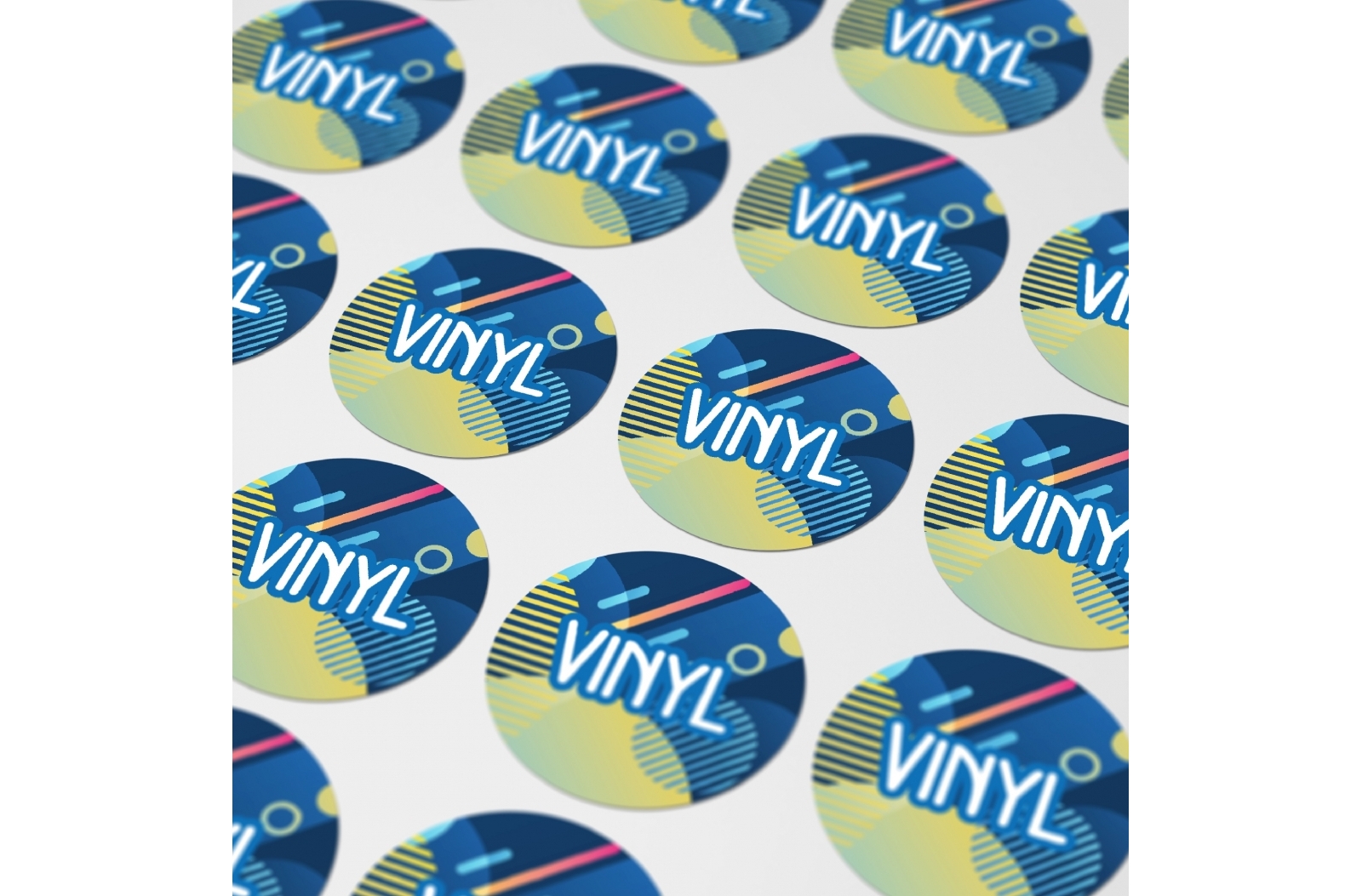 Vinyl Sticker Round 13mm