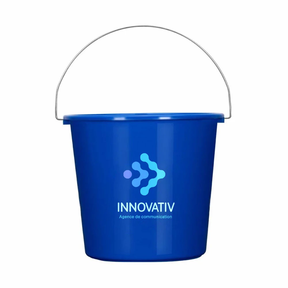 Eco-Friendly Colorful Bucket 10L with Handle and Measurement - Ashby-in-the-Water