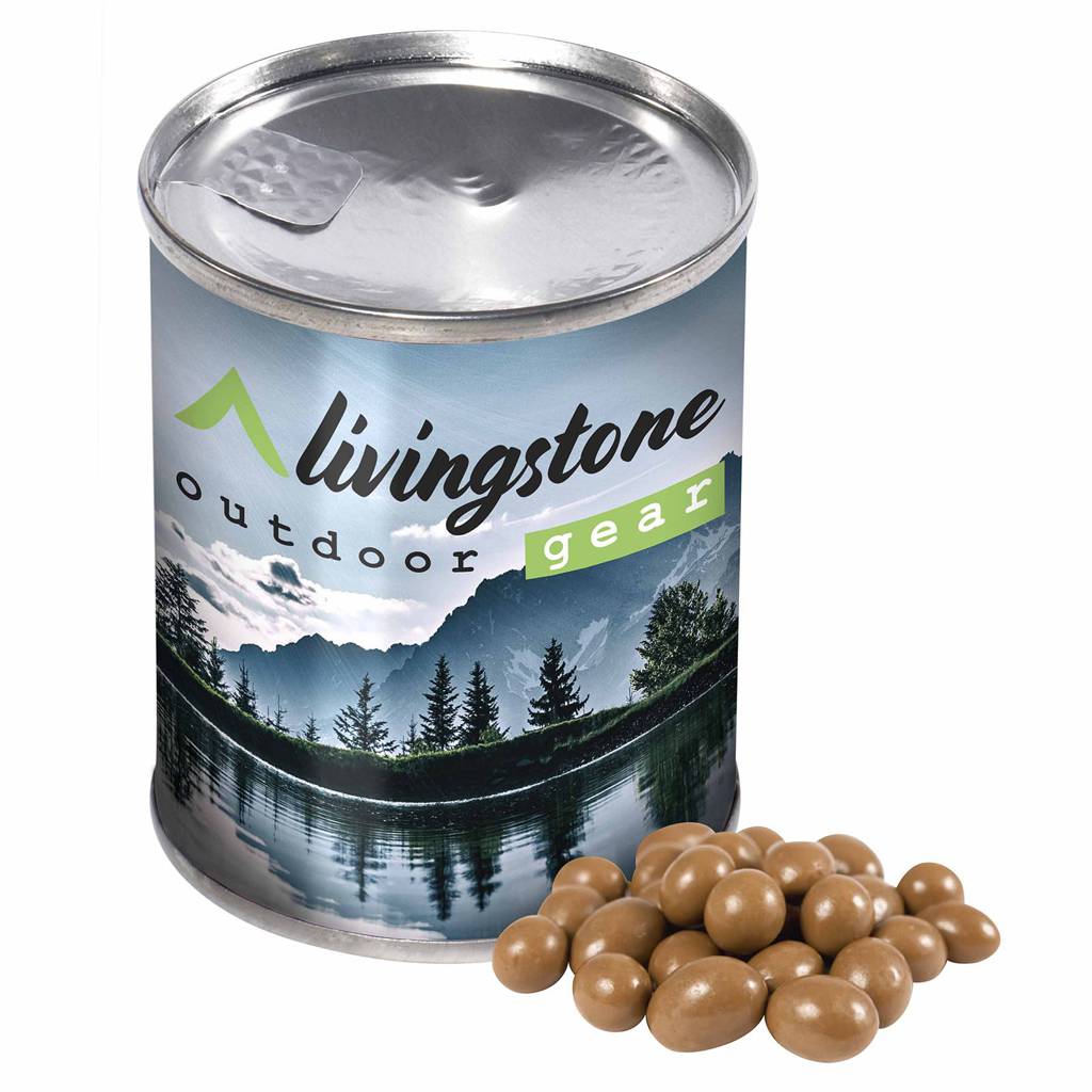 Chocolate Peanuts in Silver Can with Reseal Lid - Ainsdale
