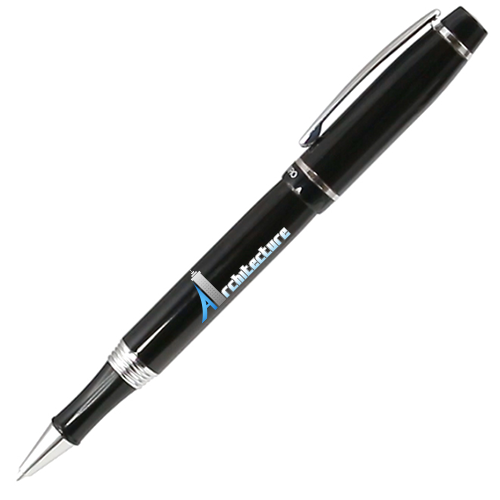 Antonio Miró Two-Tone Hooded Rollerball Pen - Roby
