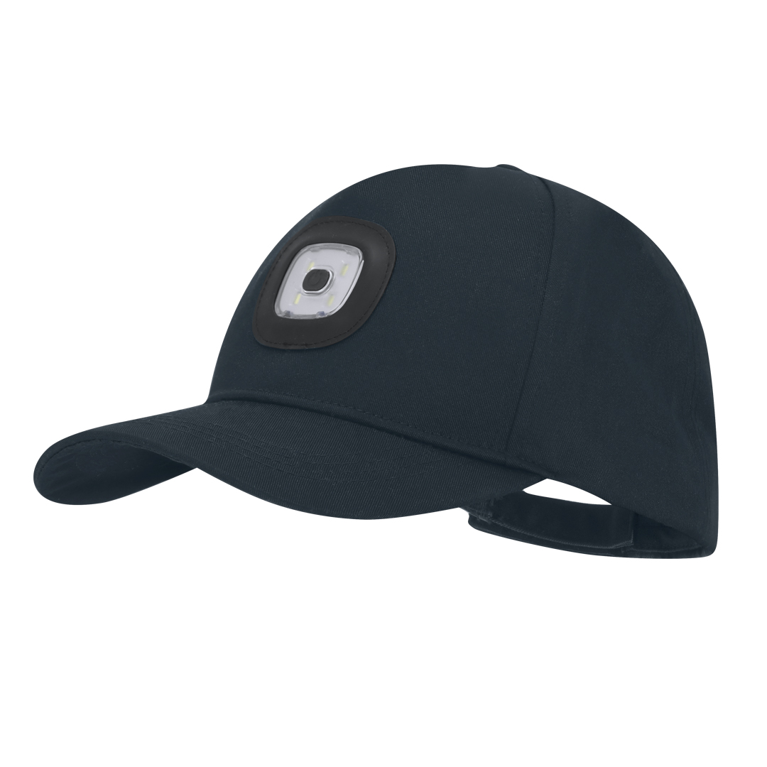 Cap with Removable LED Flashlight - Hesketh Bank