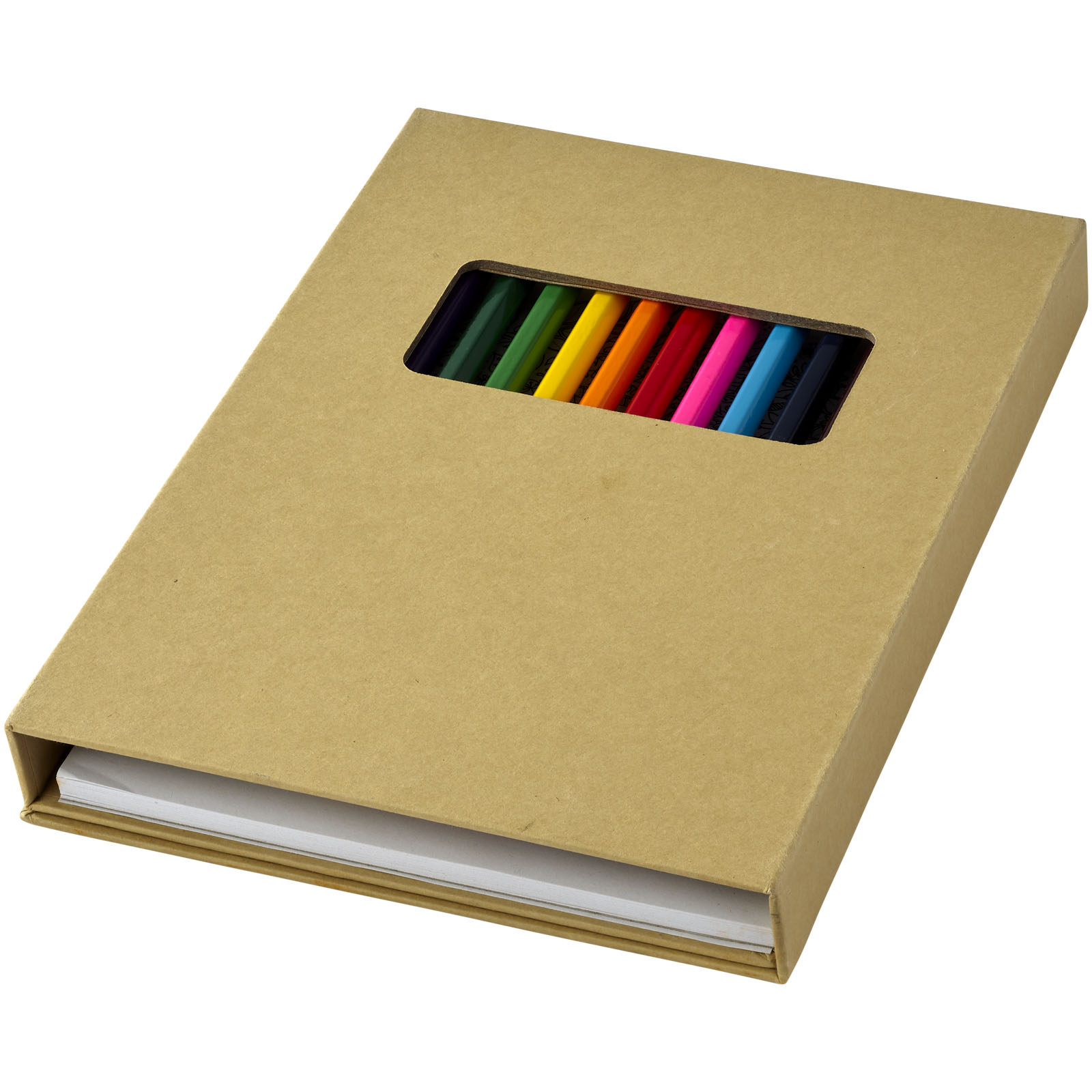Coloured Pencils and Coloring Pages Set - Maldon