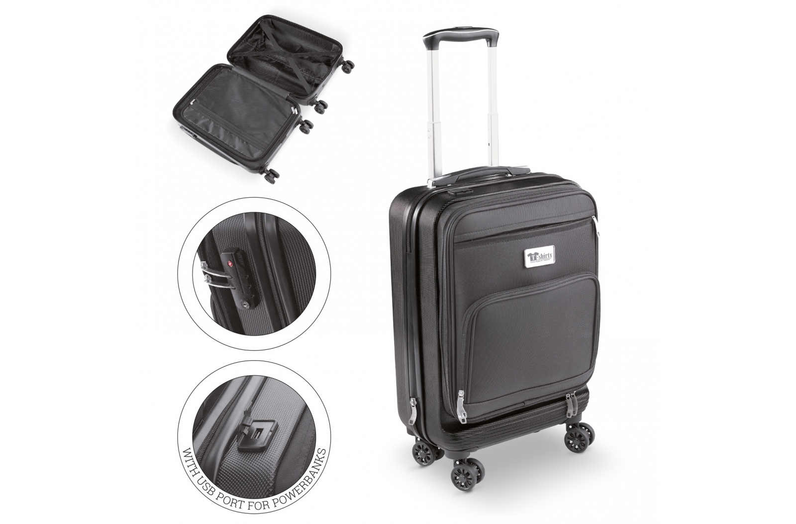 Luxurious Trolley with Integrated TSA Lock and USB Port - Stockton-on-Tees