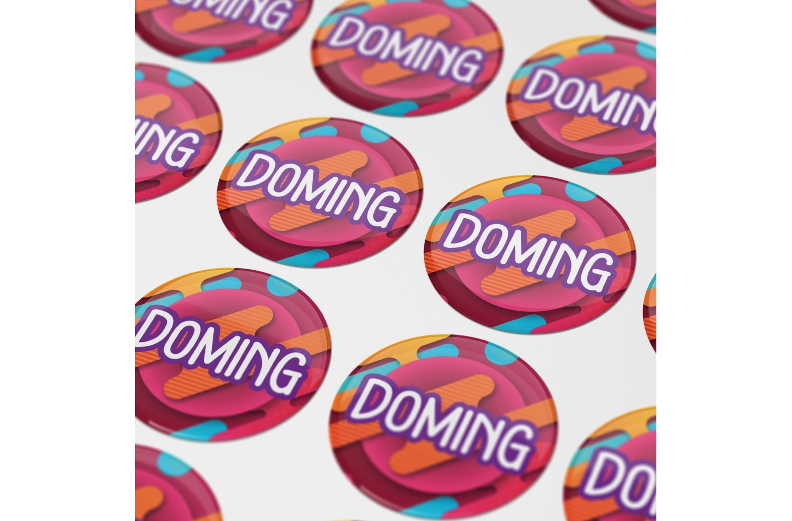 EcoDome 3D Stickers - Bagworth