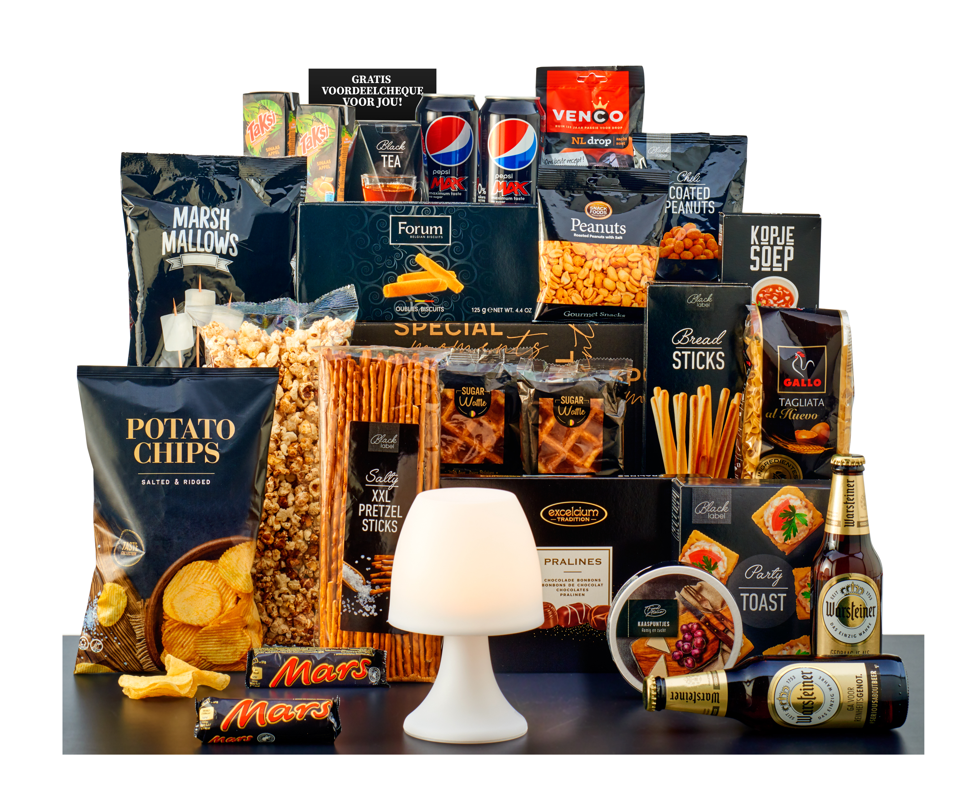Festive Illuminations Gift Basket - Cliffe Woods