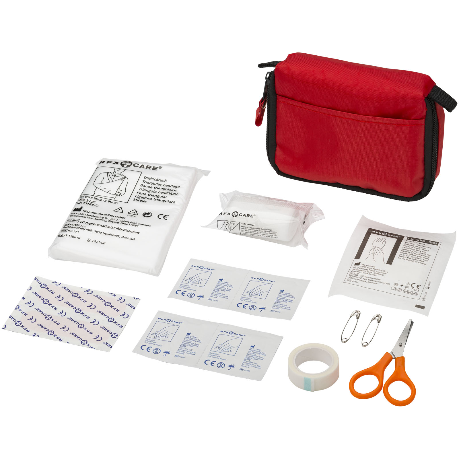 First Aid Kit in Nylon Pouch - Muirkirk