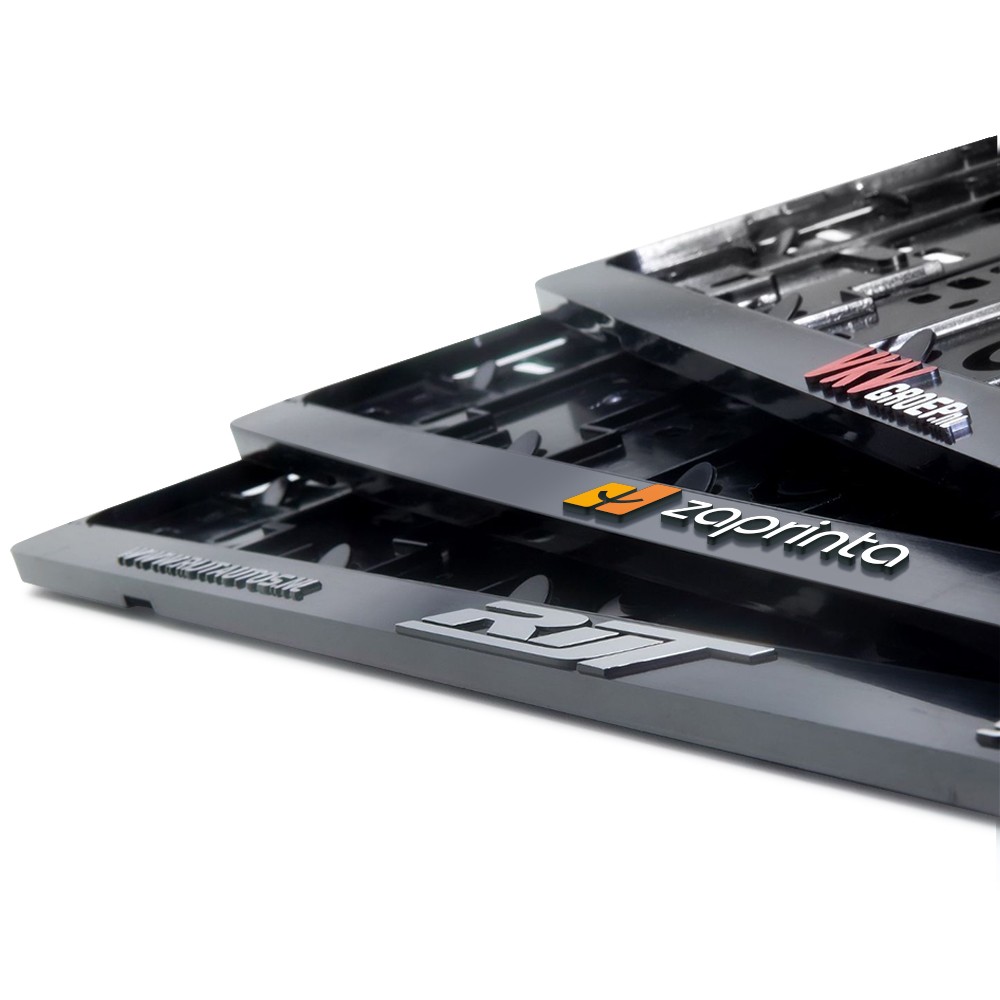 Car license plate holder with embossing - CAR04