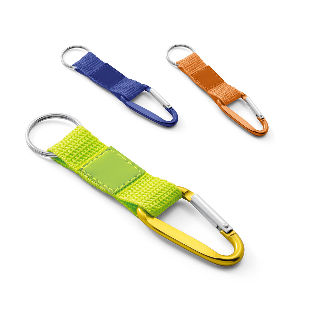 Custom-made carabiner keyring - Wheathampstead - Kelmarsh