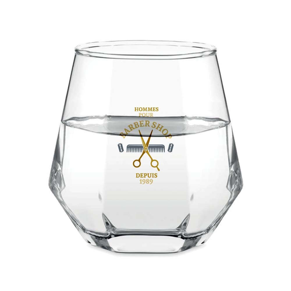 Diamond Tilt 300ml Drink Glass - Beaulieu