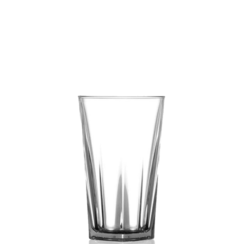 Personalisiertes Glas aus Kunststoff (40 cl) - Leah