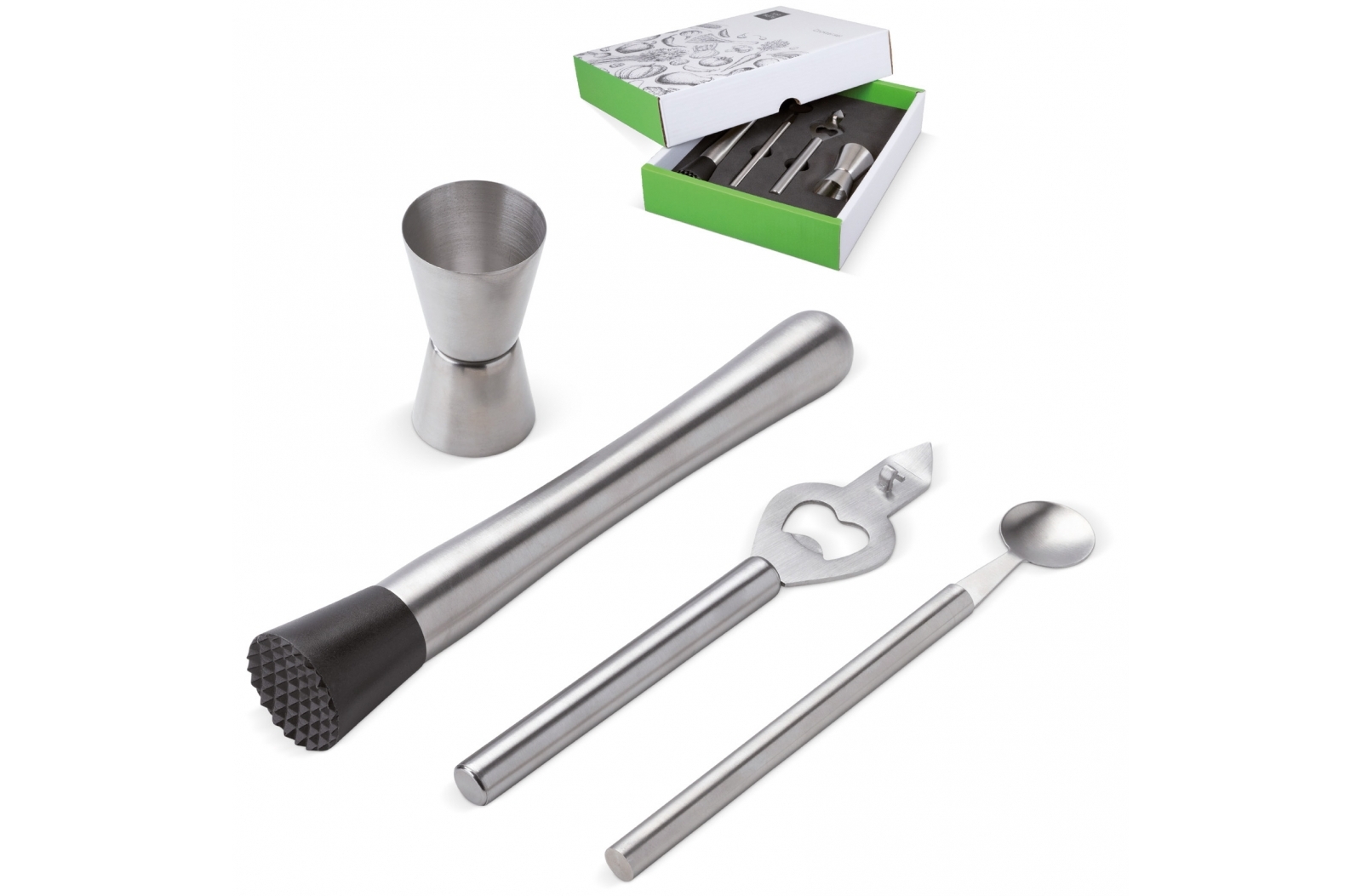 Professional Stainless Steel Cocktail Set - Maiden Newton