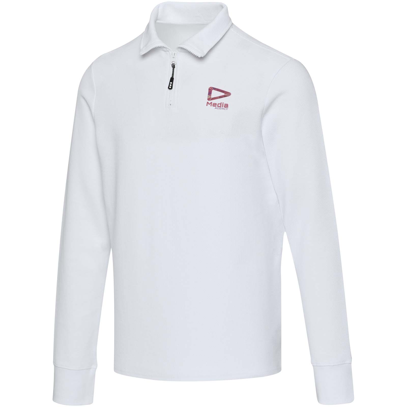 Apollo Eleganz Langarm-Halbreißverschluss-Polo - Greven