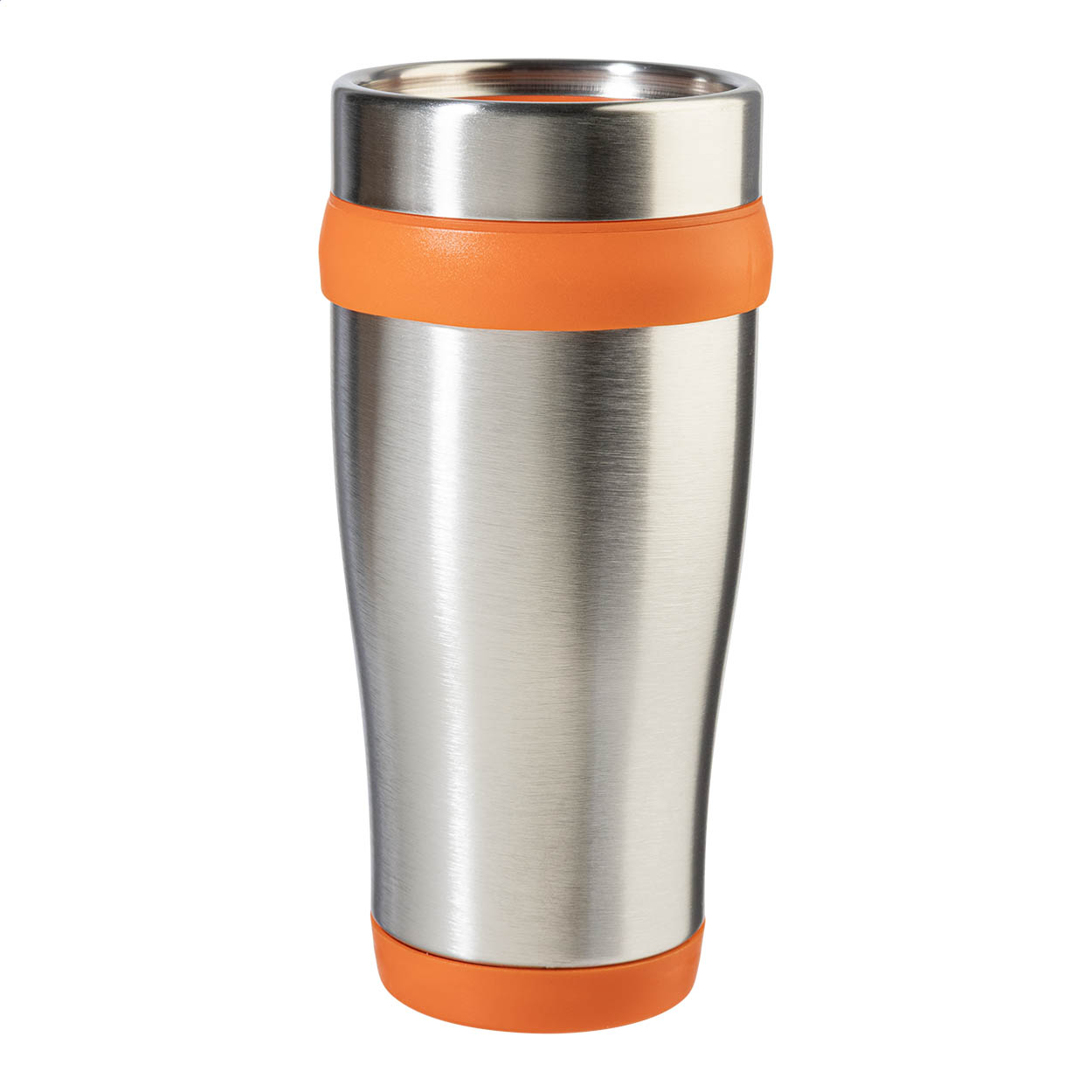 Caprol thermo cup in double-wall stainless steel, 450 ml, with your logo printed with logo
