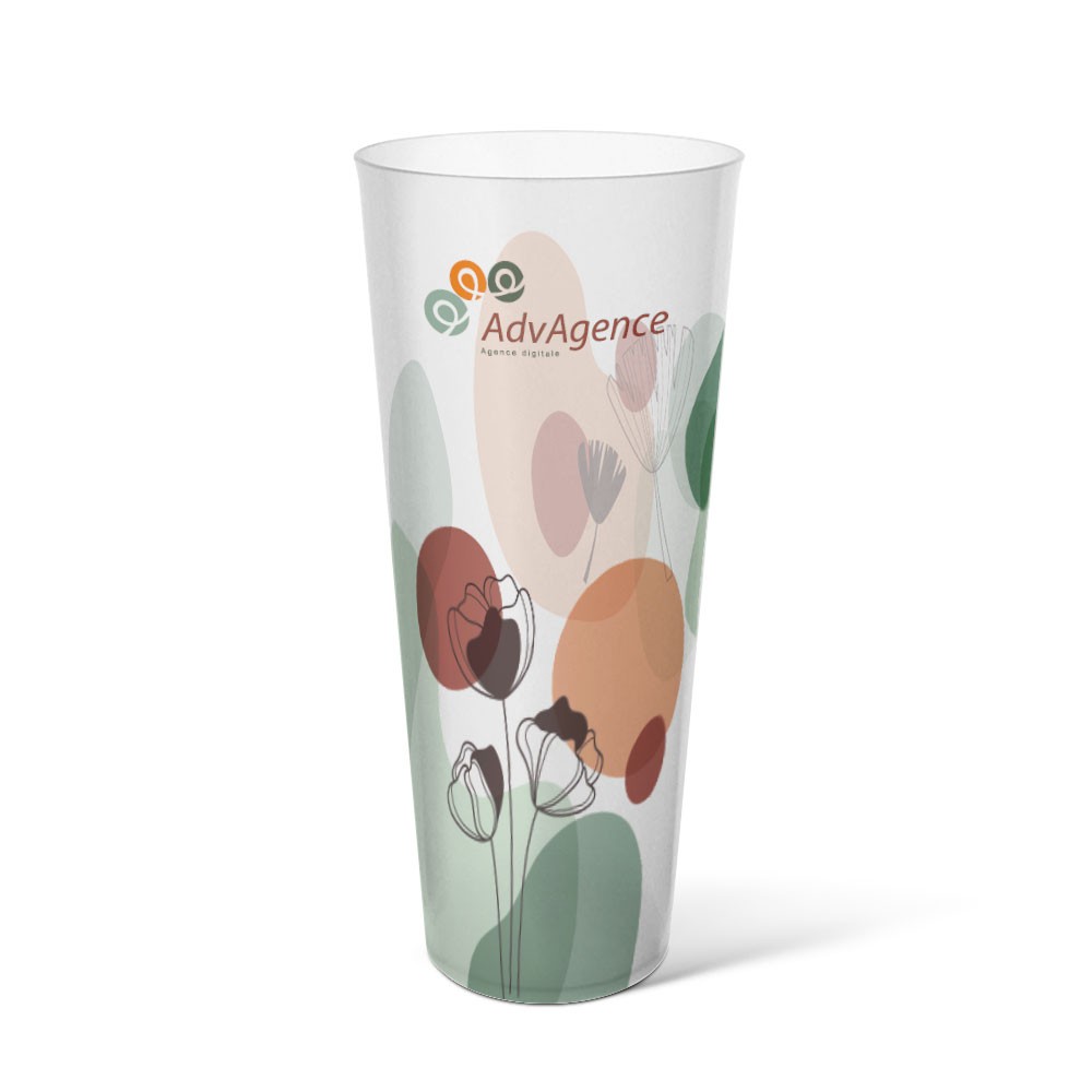 Customized 500ml translucent cup - Louisville