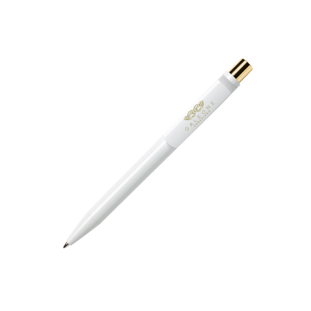 DOT D1 C GOLD Ballpoint Pen with Gold Plated Push-Button and Blue Ink - Watford