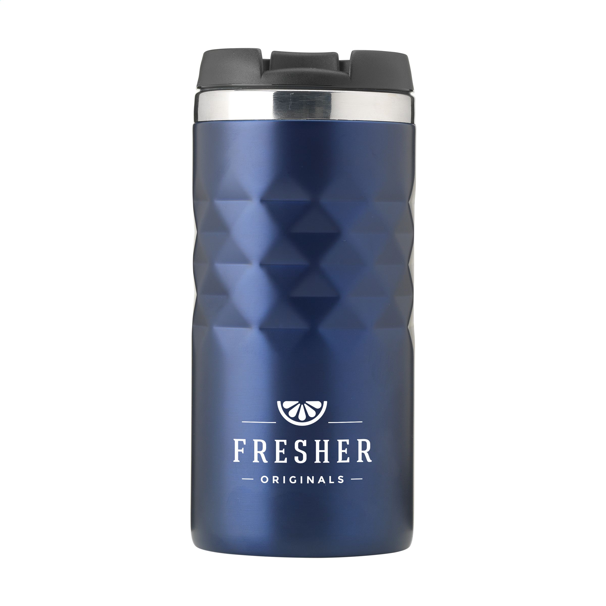 Geometric Mug RCS Recycled Steel 280 ml Thermo Cup - Creechbarrow