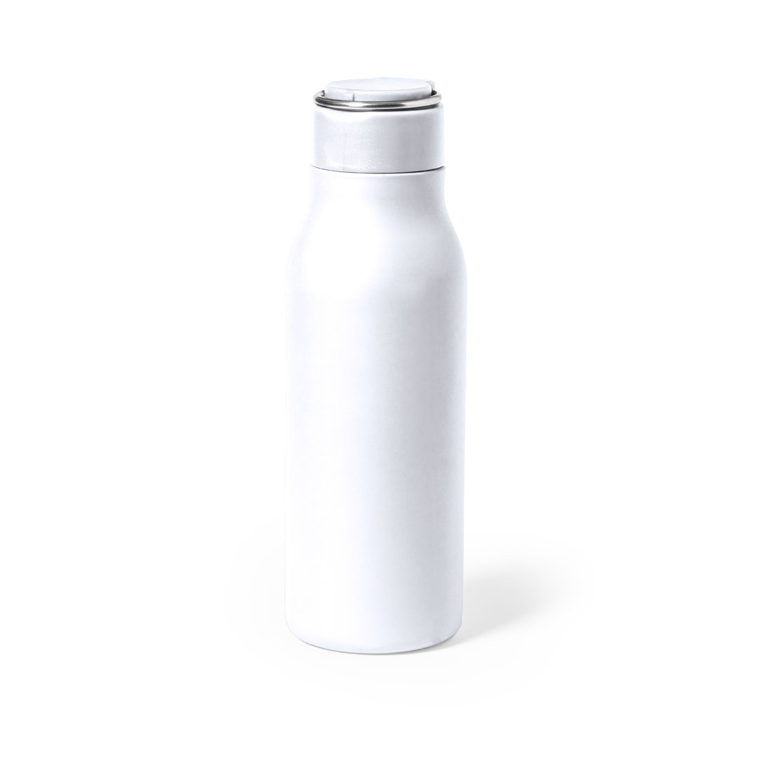 Foldable bottle made of satin steel - Canterbury