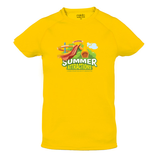 Children's Technical Breathable Polyester T-Shirt - Adstone
