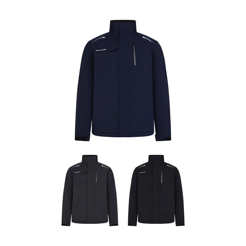 VL NYX. Padded jacket (180 g/m²), made from recycled polyester (50%) and polyester (50%)