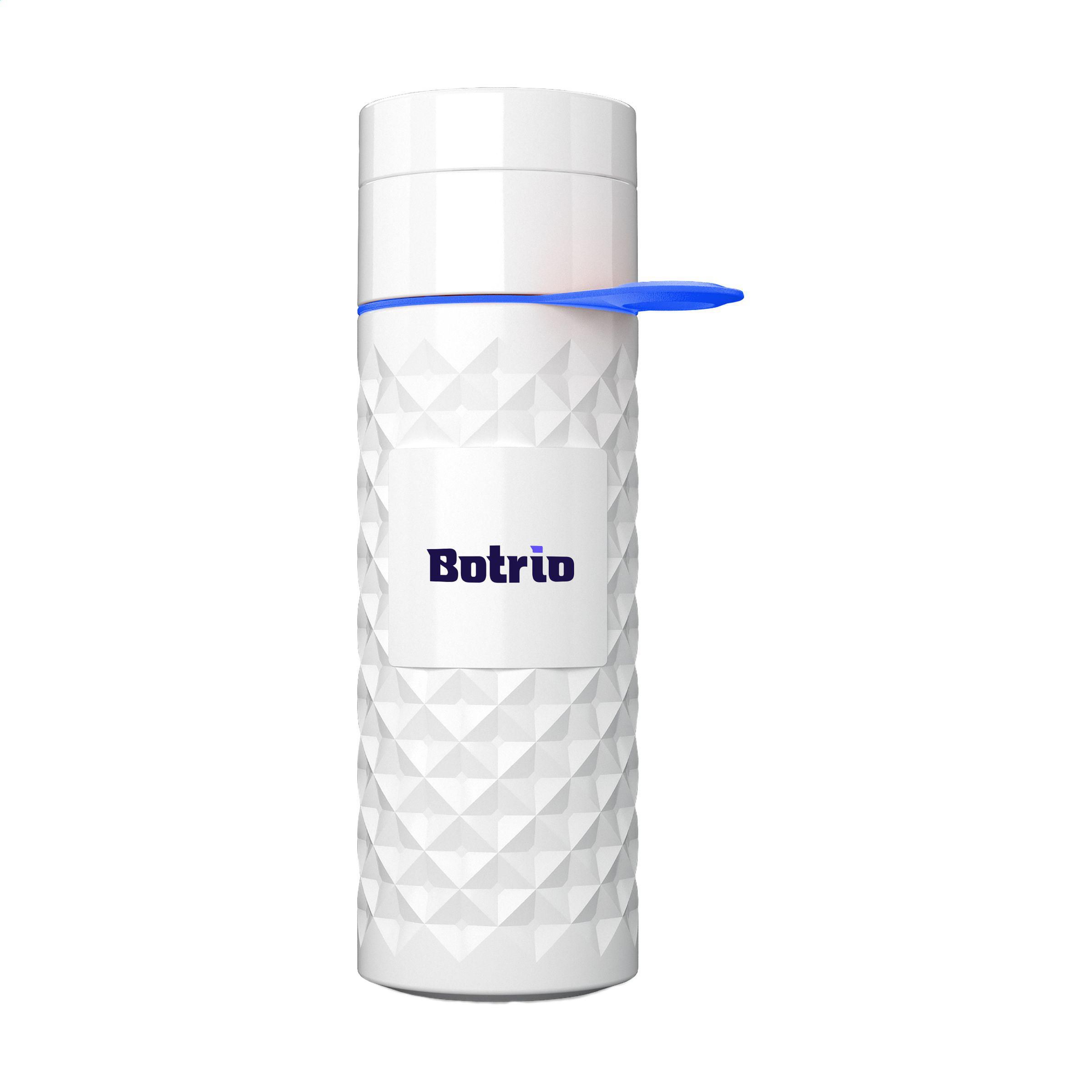 Join The Pipe Nairobi Ring Bottle White 500ml water bottle.