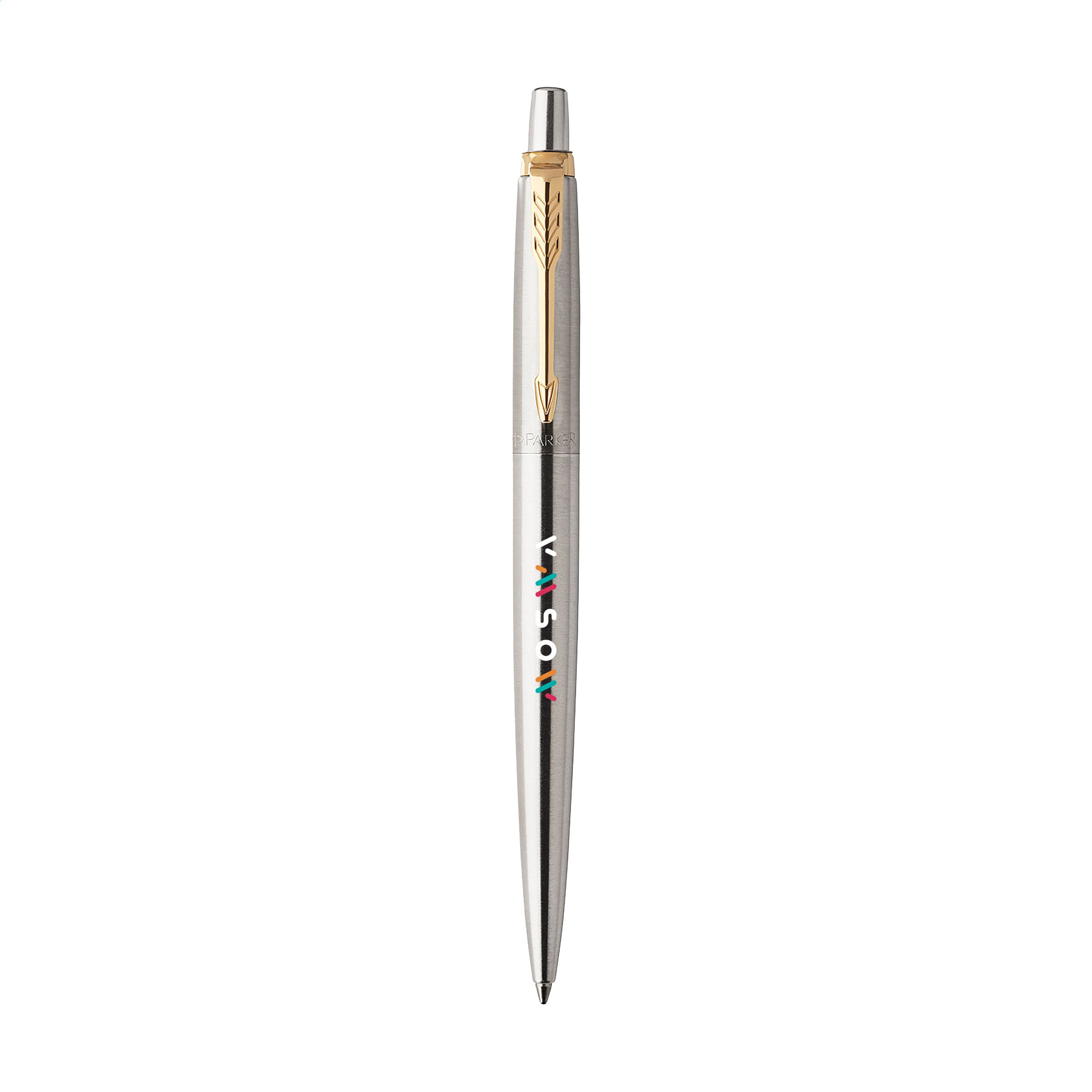 Recycled Elegance Steel Ballpoint Pen - Barcombe