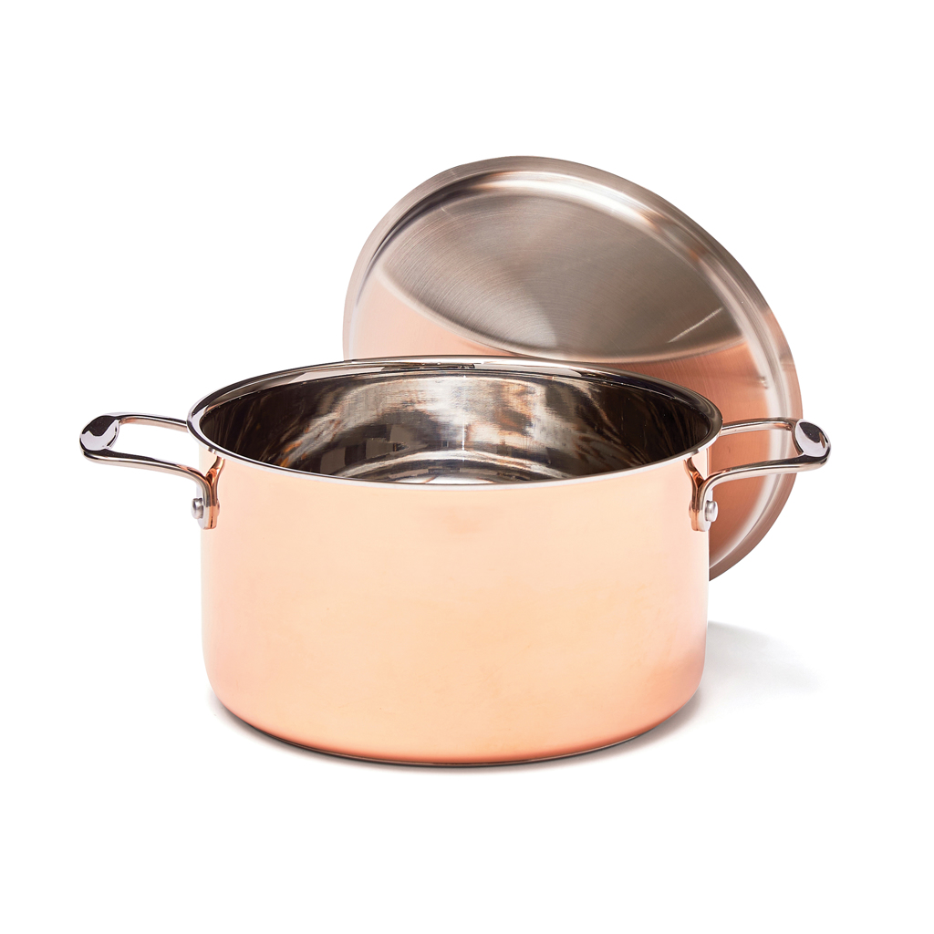 Tri-Ply Copper Saucepan - Sevenoaks